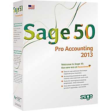 Sage 50 Accounts Professional 2013